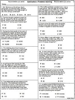 Estimation Solving Problems 的图像结果