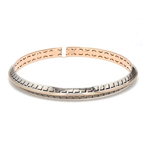 Jewelove™ Bangles & Bracelets Platinum & Rose Gold Kada for Men JL PTB 1093