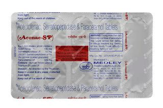 Acenac Sp Tablet: Uses, Side Effects, Price & Substitutes