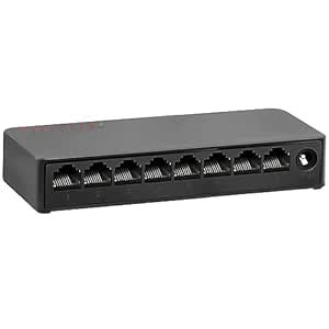 ienRon 8 Ports Gigabit Ethernet Switch,Unmanaged Network Switch ...