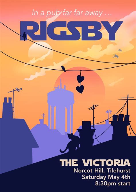 Rigsby at The Vic - May the 4th be with you, The Victoria, Reading, 4 ...