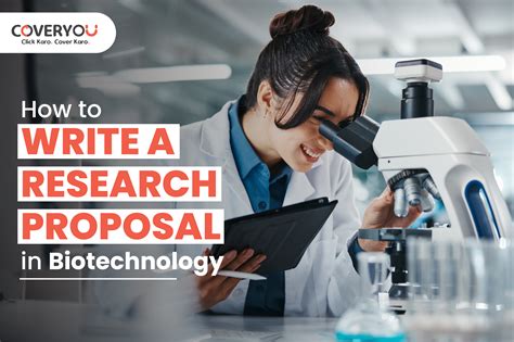 How to Write a Research Proposal in Biotechnology - Professional ...