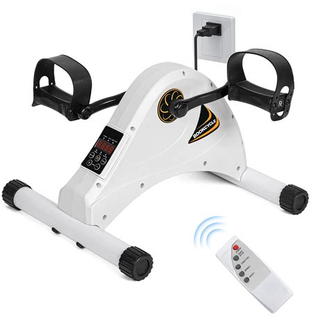 Buy Under Desk Bike Pedal Exerciser, Quiet Motorized Mini Exercise Bike ...