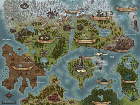 Fantasy World Maps: Your Guide To Fictional World Building