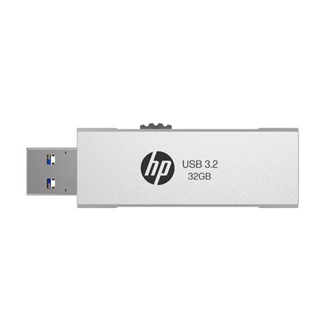 HP 818w USB 3.2 Flash Drive Silver Metal – KiViS Retail