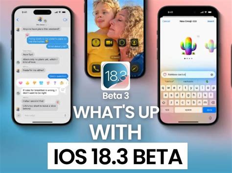 iOS 18.3 beta 3 is out now for Apple users