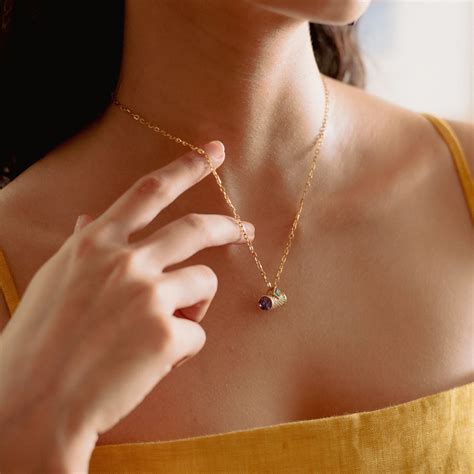 Faith Gold Diamond Emerald and Tanzanite Pendant – Moi Fine Jewelry