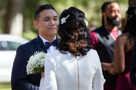 Couples tie the knot with group Valentine's Day wedding at Goodwood