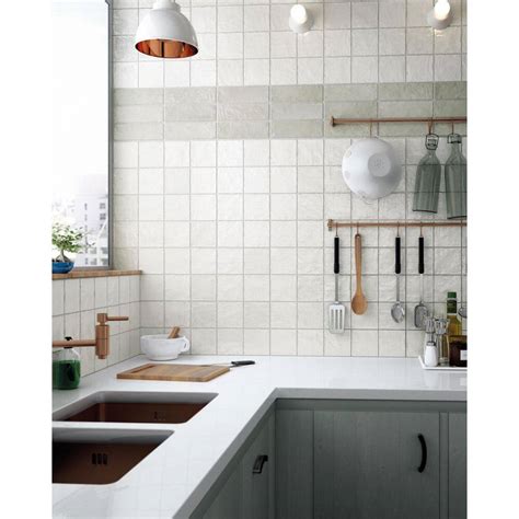 Buy Amagansett Gin 4 in. x 4 in. Satin Ceramic Wall Tile (5.38 sq. ft ...