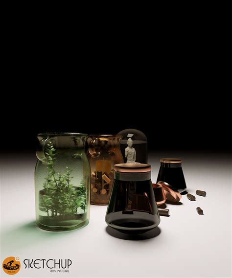 Tutorial Vray SKP Materials 的图像结果