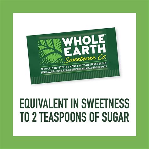 Buy Whole Earth Sweetener Co. Stevia & Monk Fruit Sweetener, Erythritol ...