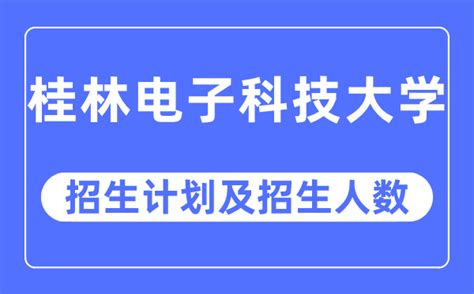 桂林电子科技大学2022年招生信息及最新录取情况 - 知乎