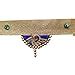 Kanha Creations Traditional Golden and Royal Blue Bandhanwar Toran Door ...