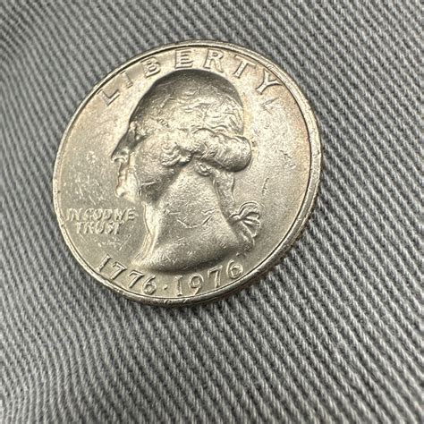 Very RARE U.S. Mint 1776-1976 Bicentennial Quarter NO MINT MARK ...