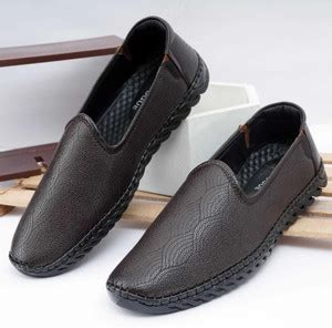 PROVOGUE Provogue Men’s Synthetic Leather Loafers | Lightweight AirMix ...