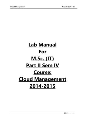 Introduction to Cloud Computing - Cloud Computing provides an ...