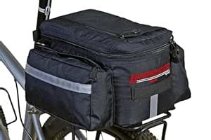 Bushwhacker Mesa Trunk Bag Black - w/Rear Light Clip Attachment ...
