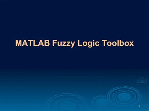 Fuzzy Logic in MATLAB Tools 的图像结果
