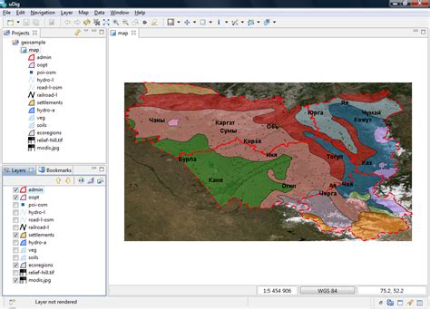 GIS-Lab: Geosample: Открытый набор геоданных для различного ПО ГИС