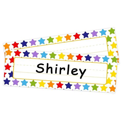 Buy WhatSign 36Pcs Name Plates for Student Desks Name Tags Name Plates ...