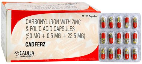 Cadferz 50/5/225 MG | Order Cadferz 50/5/225 MG Capsule Online at Truemeds