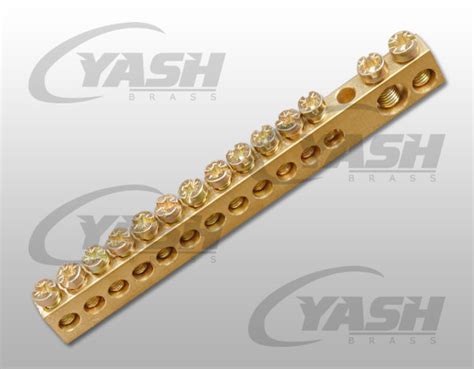 Brass Terminal Block | Yash Brass Industries | Jamnagar