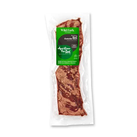 USDA Choice Grass Fed Beef Outside Skirt Steak