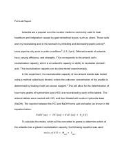 Image result for Antacid Back Titrations Explained