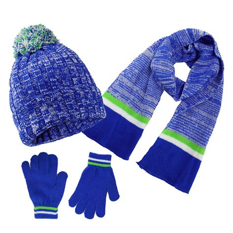Swak Girls Hat,Scarf & Glove Set-Kids Cold Weather Winter Accessories ...