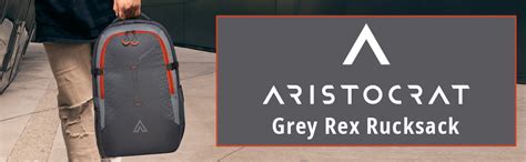 Aristocrat 34 Cms Grey Rucksack (Rex) : Amazon.in: Fashion