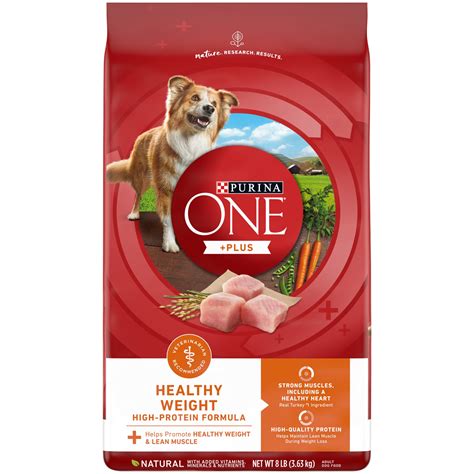 Purina ONE Plus Healthy Weight Dog Food Dry Formula - Walmart.com
