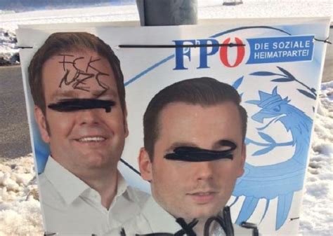 Unbekannte beschmieren FPÖ-Wahlplakate - UnserTirol24