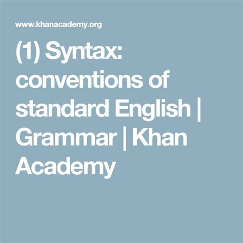 Image result for Syntax English Class