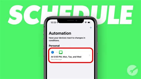 How to Schedule a Text Message on iPhone - AppleToolBox
