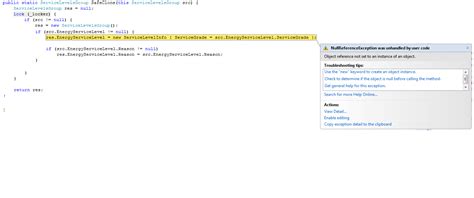 Image result for Null Reference Exception