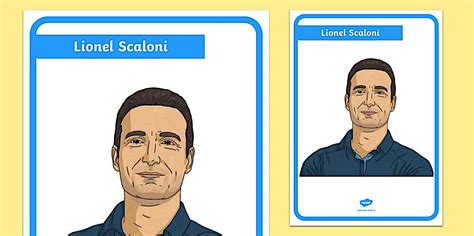 Póster: Lionel Scaloni - Twinkl