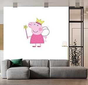 British Terminal® Peppa Pig Cartoon Design Self Adhesive Decorative ...