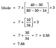 NCERT Solutions for Class 10 Maths Chapter 13 - Statistics (Exercise 13.1)