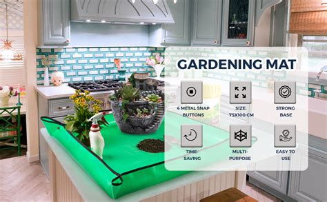 HASTHIP® 75*100CM Gardening Mat for for Indoor Bonsai Succulent Plant ...