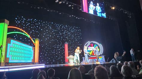 Any game show nerds here? Wheel Of Fortune Live was in town at the ...