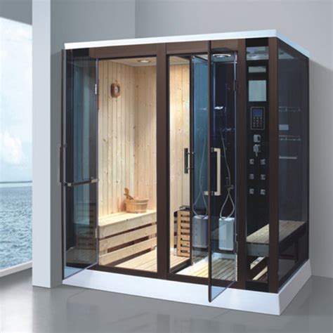 Sliding Door Steam Therapy Sauna Room Shower Combination - Sauna Rooms ...