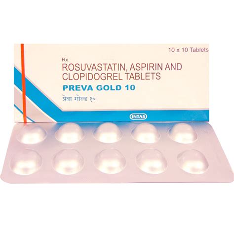 Preva Gold 10 Tablet | Uses, Side Effects, Price | Apollo Pharmacy