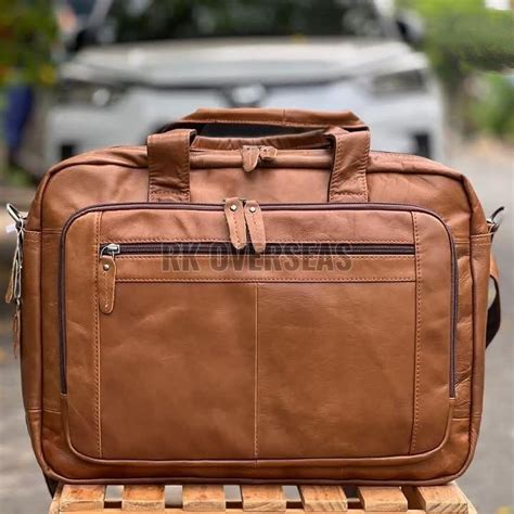 Brown Original Leather Laptop Bag Manufacturer, Supplier from Kolkata