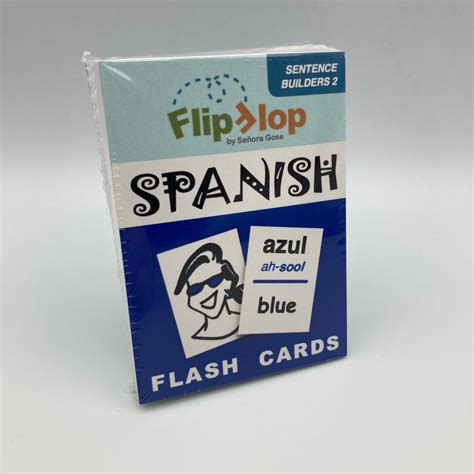 Flip Flop Spanish Flash Cards: Azul (3rd Ed.) – Flip Flop Spanish ...
