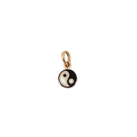 Mini Yin Yang Pendant – 18k Gold Pendant | Starkle