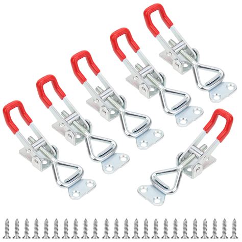 Buy Favordrory 6 Pack Toggle Latch Clamp, Pull Latch, Adjustable Toggle ...