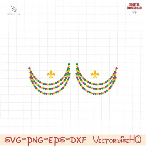 Boob Mardi Gras Svg, Mardi Gras SVG, New Orleans SVG, Louisi | Inspire ...