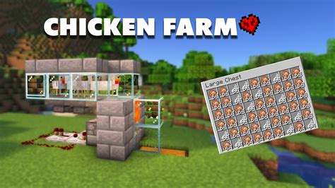 Image result for Chicken Farm Minecraft Java Simple