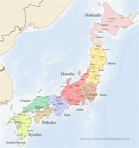 Japan Map