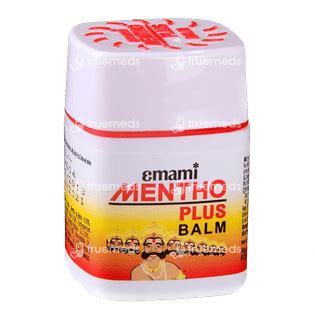 Buy Emami Mentho Plus Balm 9 ML Online at Truemeds
